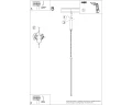 Lampa wisząca TRANG 100 szałwiowa LED 3000K TH.865 Thoro