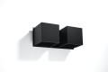 Kinkiet QUAD 2 czarny G9 2x40W IP20 SL.0657 SOLLUX