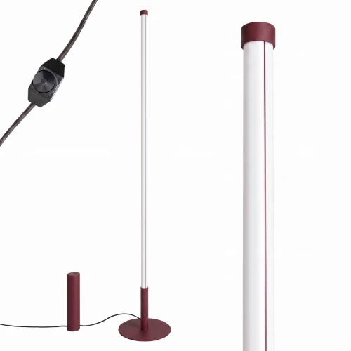 Lampa podłogowa TRANG burgund 3000K TH.994 Thoro