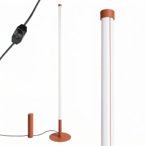 Lampa podłogowa TRANG ochra czerwona 3000K TH.998 Thoro
