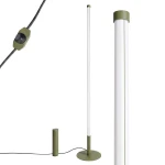 Lampa podłogowa TRANG zielona oliwka 4000K TH.1018 Thoro
