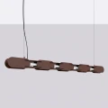 Lampa wisząca CHAIN 158 brązowa LED 3000K TH.1020 Thoro