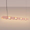 Lampa wisząca CHAIN 158 brzoskwiniowa LED 3000K TH.1023 Thoro