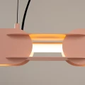 Lampa wisząca CHAIN 158 brzoskwiniowa LED 3000K TH.1023 Thoro