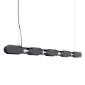 Lampa wisząca CHAIN 158 czarna LED 3000K TH.1025 Thoro
