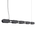 Lampa wisząca CHAIN 158 czarna LED 3000K TH.1025 Thoro