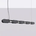 Lampa wisząca CHAIN 158 czarna LED 3000K TH.1025 Thoro
