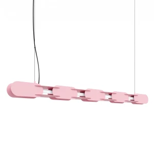 Lampa wisząca CHAIN 158 różowa LED 3000K TH.1029 Thoro