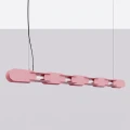 Lampa wisząca CHAIN 158 różowa LED 3000K TH.1029 Thoro