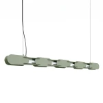 Lampa wisząca CHAIN 158 zielona oliwka LED 3000K TH.1033 Thoro
