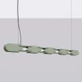 Lampa wisząca CHAIN 158 zielona oliwka LED 3000K TH.1033 Thoro