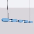 Lampa wisząca CHAIN 158 błękitna LED 4000K TH.1037 Thoro