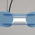 Lampa wisząca CHAIN 158 błękitna LED 4000K TH.1037 Thoro