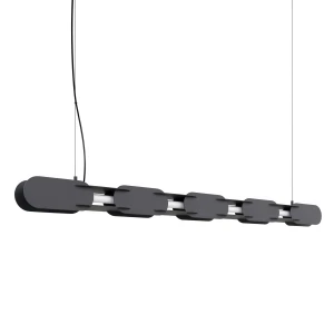 Lampa wisząca CHAIN 158 czarna LED 4000K TH.1040 Thoro