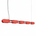Lampa wisząca CHAIN 158 czerwona LED 4000K TH.1041 Thoro