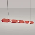 Lampa wisząca CHAIN 158 czerwona LED 4000K TH.1041 Thoro