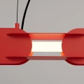 Lampa wisząca CHAIN 158 czerwona LED 4000K TH.1041 Thoro
