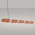 Lampa wisząca CHAIN 158 ochra czerwona LED 4000K TH.1043 Thoro