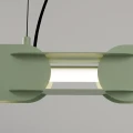 Lampa wisząca CHAIN 158 szałwiowa LED 4000K TH.1045 Thoro