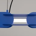 Lampa wisząca CHAIN 158 ultramaryna LED 4000K TH.1047 Thoro