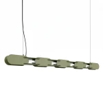 Lampa wisząca CHAIN 158 zielona oliwka LED 4000K TH.1048 Thoro