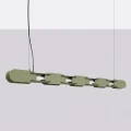 Lampa wisząca CHAIN 158 zielona oliwka LED 4000K TH.1048 Thoro