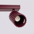 Burgundowa lampa sufitowa 4-punktowa KARBON ze spotami 4xGU10 SL.1924 SOLLUX