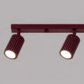 Burgundowa lampa sufitowa 4-punktowa KARBON ze spotami 4xGU10 SL.1924 SOLLUX