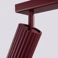 Burgundowa lampa sufitowa 4-punktowa KARBON ze spotami 4xGU10 SL.1924 SOLLUX