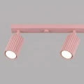 Różowa lampa sufitowa KARBON listwa ze spotami 4xGU10 SL.1937 SOLLUX