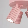 Różowa lampa sufitowa KARBON 3xGU10 do sypialni SL.1941 SOLLUX