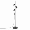 Lampa podłogowa KARBON 3 czarna SL.2016 SOLLUX
