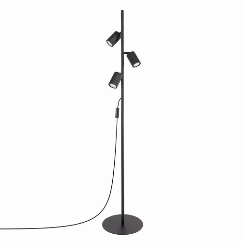 Lampa podłogowa KARBON 3 czarna SL.2016 SOLLUX