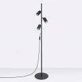 Lampa podłogowa KARBON 3 czarna SL.2016 SOLLUX