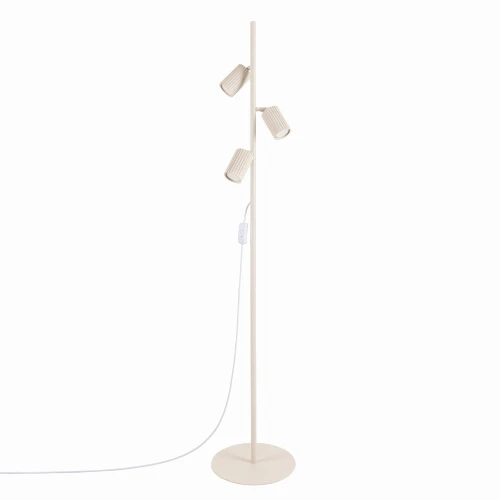 Lampa podłogowa KARBON 3 beżowa SL.2018 SOLLUX