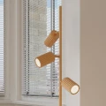 Lampa podłogowa KARBON 3 złota SL.2022 SOLLUX