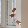 Lampa podłogowa KARBON 3 ochra czerwona SL.2024 SOLLUX
