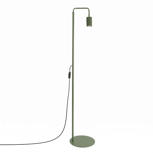 Lampa podłogowa KARBON 1 zielona oliwka SL.2025 SOLLUX