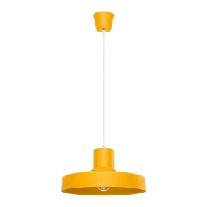 Lampa wisząca BILO żółta, stalowa, nowoczesna do jadalni SL.2056 SOLLUX