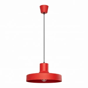Nowoczesna, stylowa czerwona lampa wisząca BILO 35 cm SL.2057 SOLLUX