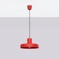 Lampa wisząca BILO czerwona SL.2057 SOLLUX