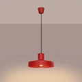 Lampa wisząca BILO czerwona SL.2057 SOLLUX
