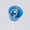 Lampa wisząca BILO błękitna SL.2059 SOLLUX