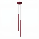 Lampa wisząca PASTELO 2 burgund SL.2122 SOLLUX