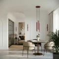 Lampa wisząca PASTELO 2 burgund SL.2122 SOLLUX