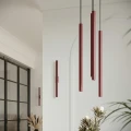 Lampa wisząca PASTELO 2 burgund SL.2122 SOLLUX