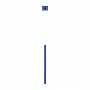 Lampa wisząca rurka PASTELO 1 intensywny kolor ultramaryna SL.2125 SOLLUX