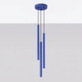 Lampa wisząca PASTELO 3xG9 ultramaryna do salonu SL.2127 SOLLUX