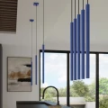 Lampa wisząca PASTELO 3xG9 ultramaryna do salonu SL.2127 SOLLUX
