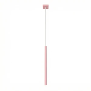 Lampa wisząca PASTELO 1xG9 różowa wąska rurka SL.2129 SOLLUX